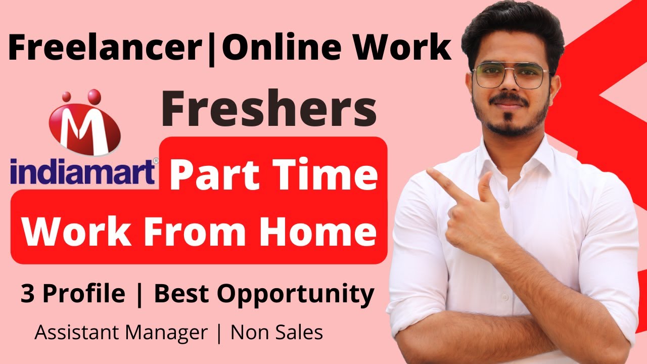 INDIA MART  Recruitment 2021 | Freelancer Part Time job | Work From Home | private job updates 2021
