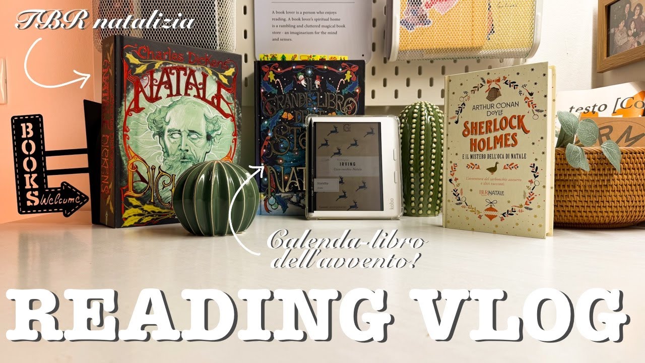 TBR natalizia di DICEMBRE e “CALENDALIBRO” dell’AVVENTO 📚 READING VLOG