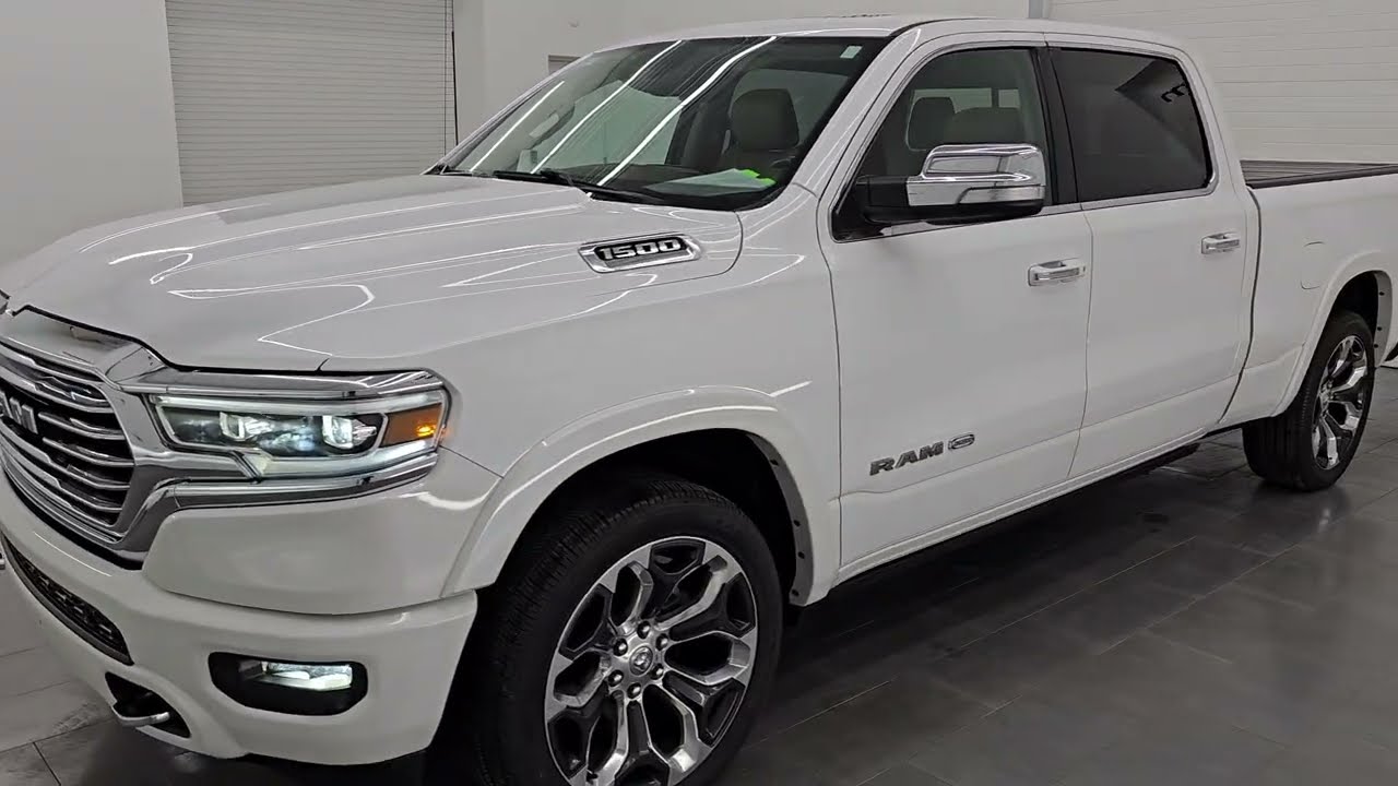 2020 RAM 1500 LONGHORN LEVEL 1 ADAVANCED SAFETY V6 4K WALKAROUND 26T70A