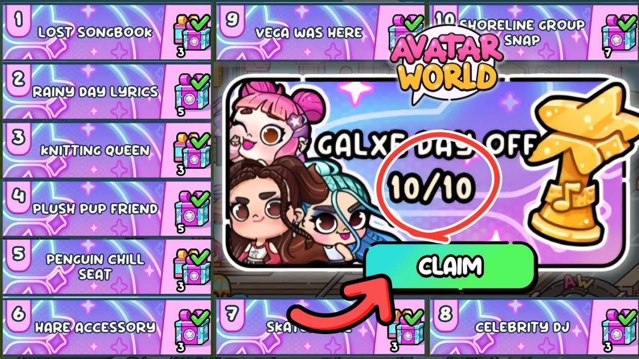 НОВОЕ ОБНОВЛЕНИЕ! ✅️ ВСЕ НОВЫЕ СЕКРЕТЫ (ВЫХОДНОЙ GALXE 10/10) GALXE В МИРЕ АВАТАРА 🌎 PAZU