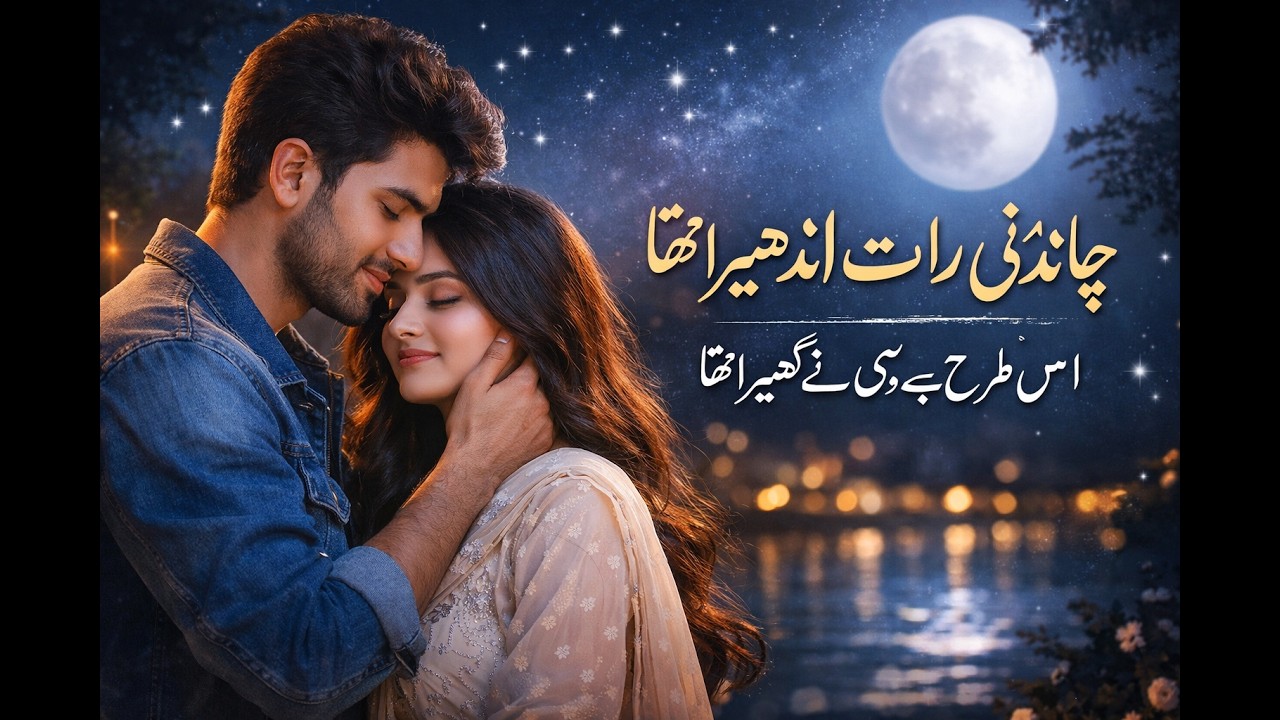 chāñdnī-rāt meñ añdherā thā---- is tarah bebasī ne gherā thā-- joun elia
