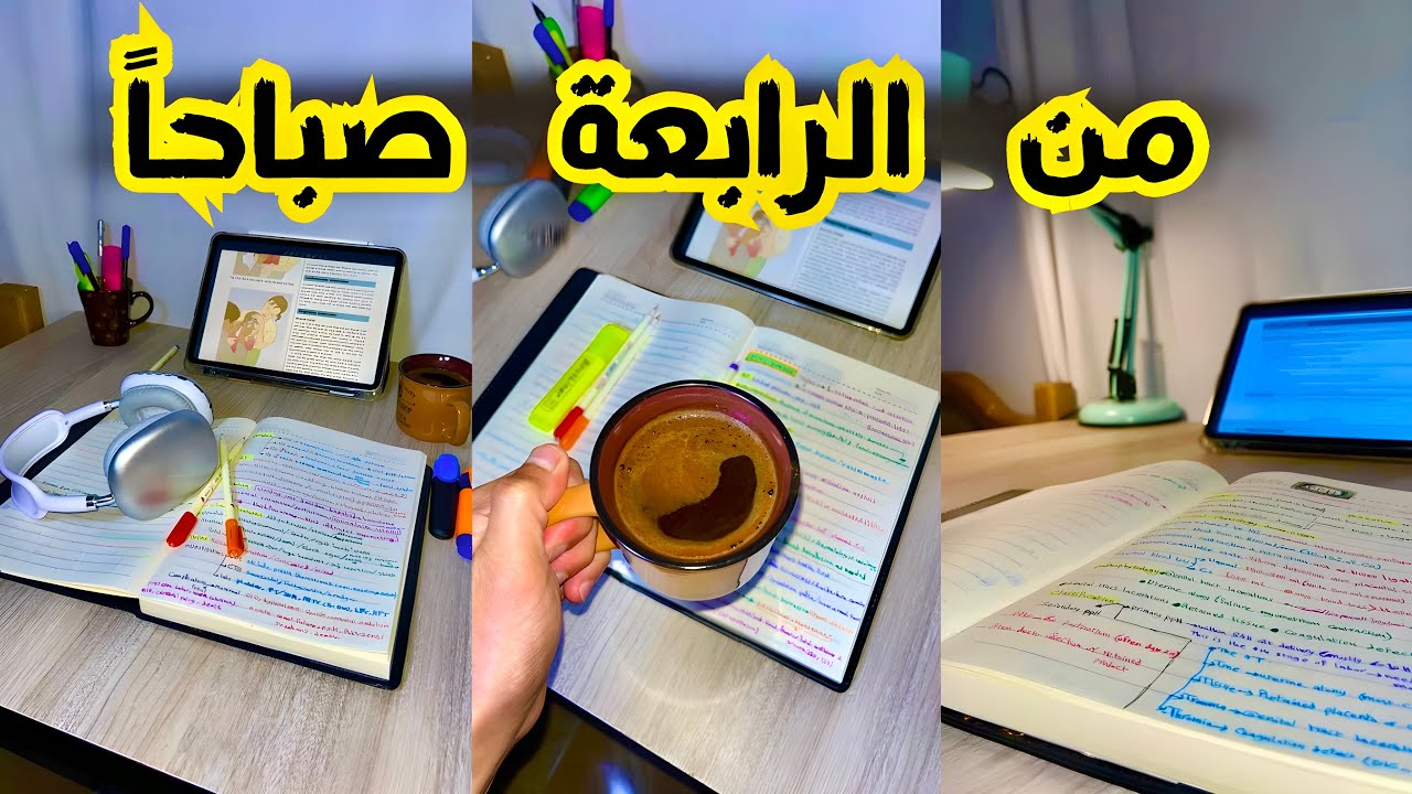 روتين الرابعة صباحاً الذي أنهى تراكماتي كطالب 📚⏰
