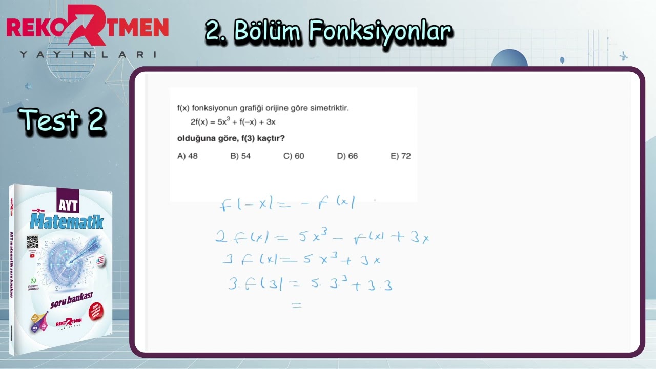 2. Bölüm Fonksiyonlar Test 2