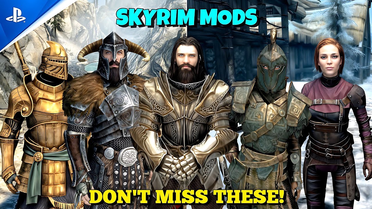 Top 20 Skyrim Mods: PS4/PS5, XBOX & PC