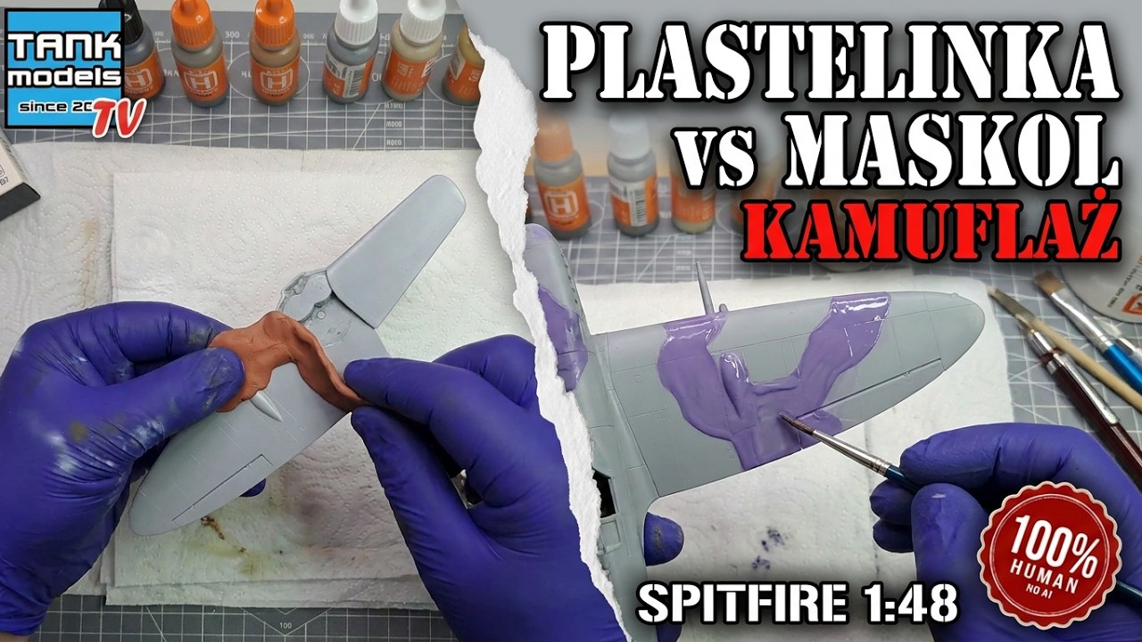 Poradnik Modelarski 28 - Malujemy Kamuflaż - Plastelinka czy Maskol?