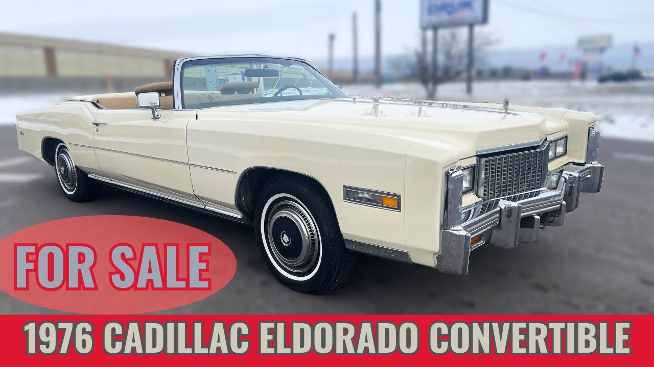 1976 Cadillac Eldorado Convertible ** FOR SALE ** #usa #cadillac #sweet