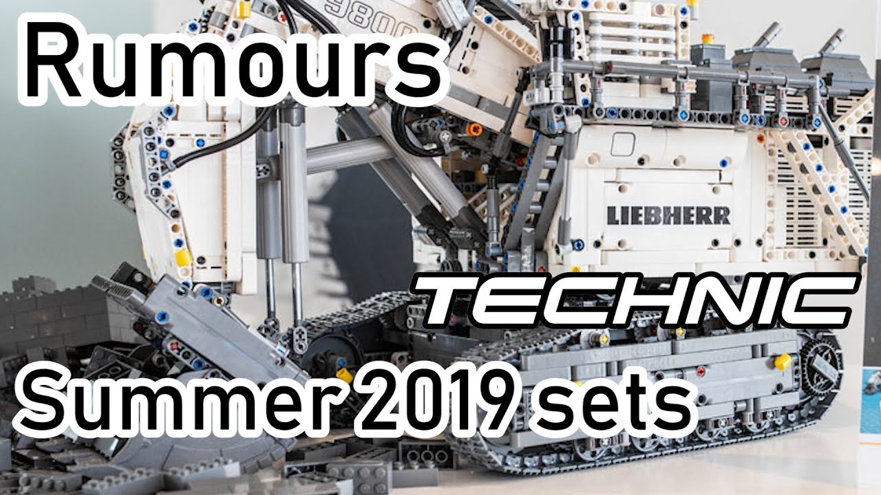 New Summer 2019 2H LEGO Technic Sets | LEGO 42100 Liebherr R 9800 | ( Rumours 42099 42098 42097 )