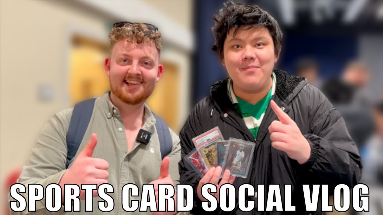 I WALKED THE SPORTS CARD SOCIAL SHOW AND BOUGHT SEVEN 1/1'S!