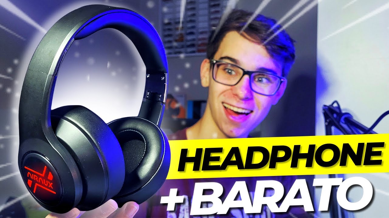 O MELHOR HeadPhone Bluetooth BOM e BARATO 2021 Com MODO GAMER - Review Blitzwolf AIRAUX AA-ER3