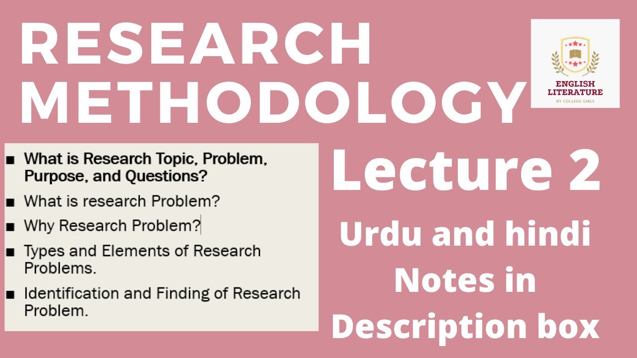 Identifying and Defining a Research Problem |  Research Topic | Problem | Statement | Questions |