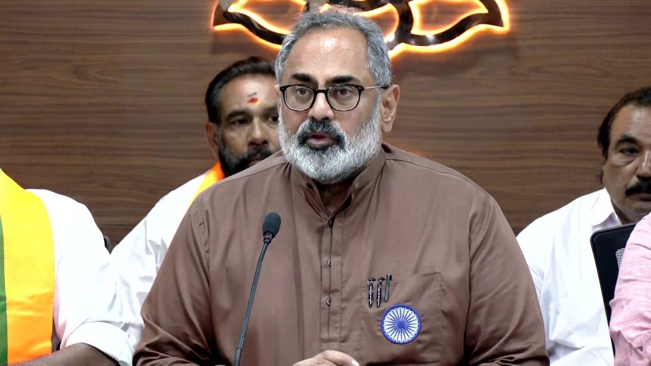 Rajeev Chandrashekhar Press Meet: രാജീവ് ചന്ദ്രശേഖർ മാധ്യമങ്ങളെ കാണുന്നു