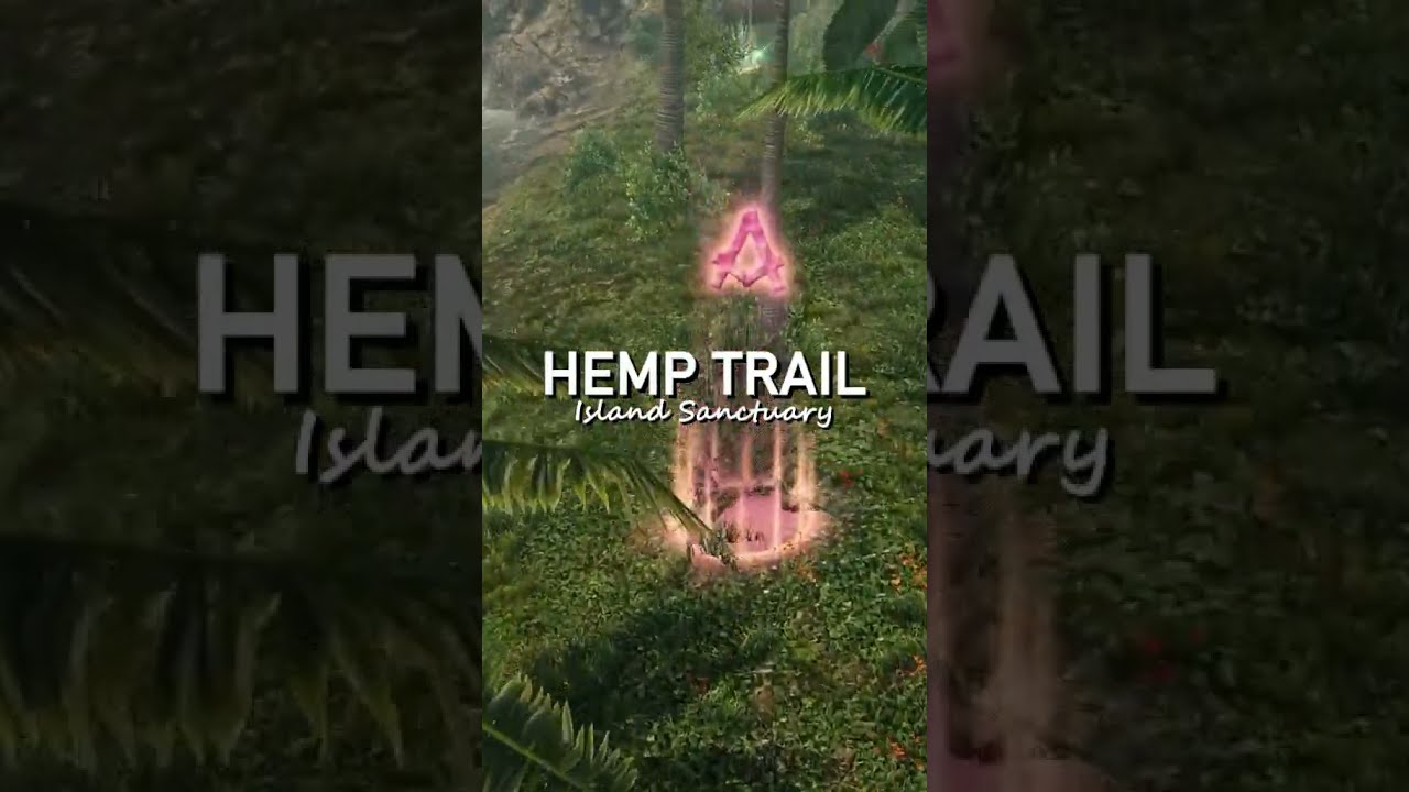 [FFXIV] Island Sanctuary Hemp Trail #shorts
