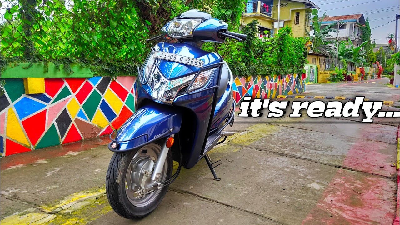 honda activa 125 full Body Restoration | scooter Restoration | honda scooter restoration