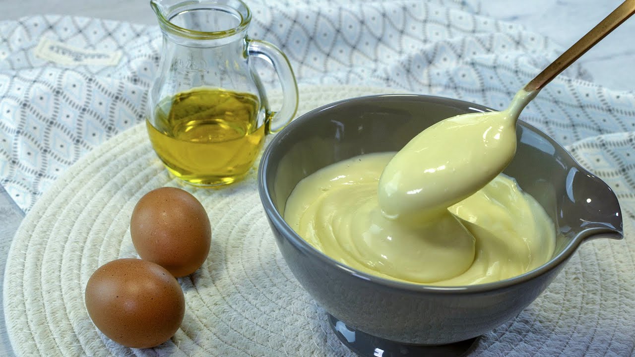 ✅ Cómo hacer MAYONESA CASERA ¡PERFECTA! 👍 muy Fácil | Todos los trucos para una MAHONESA de 10 🤩