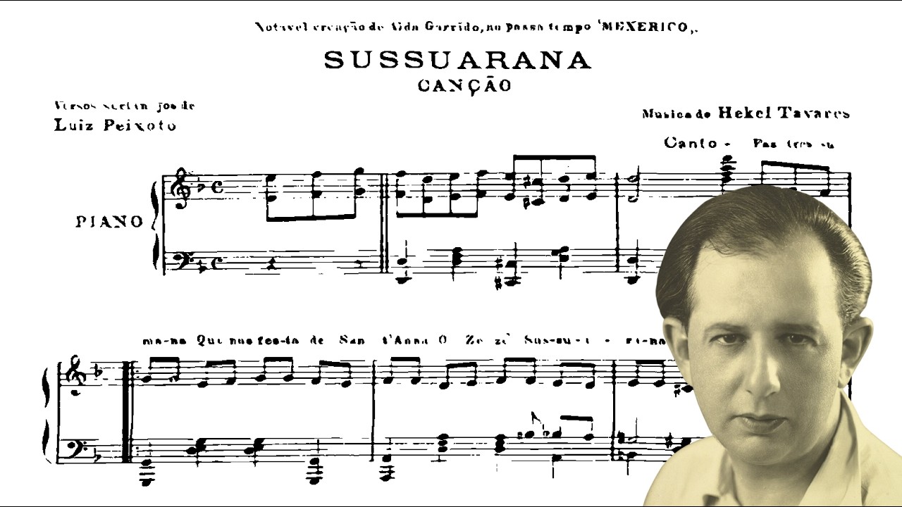 Hekel Tavares - Sussuarana (Marco Bernardo, piano)