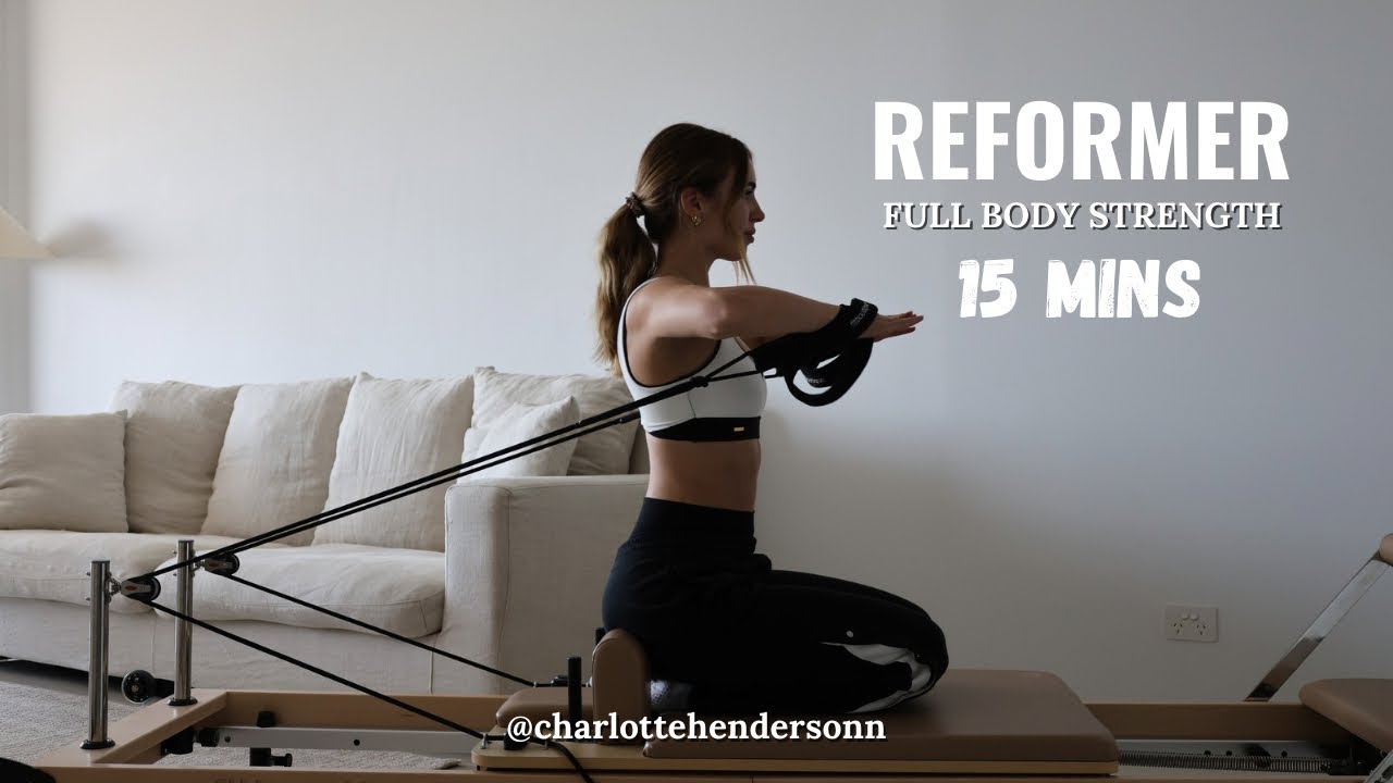 15-Minute Full Body Reformer Pilates Strength Workout 