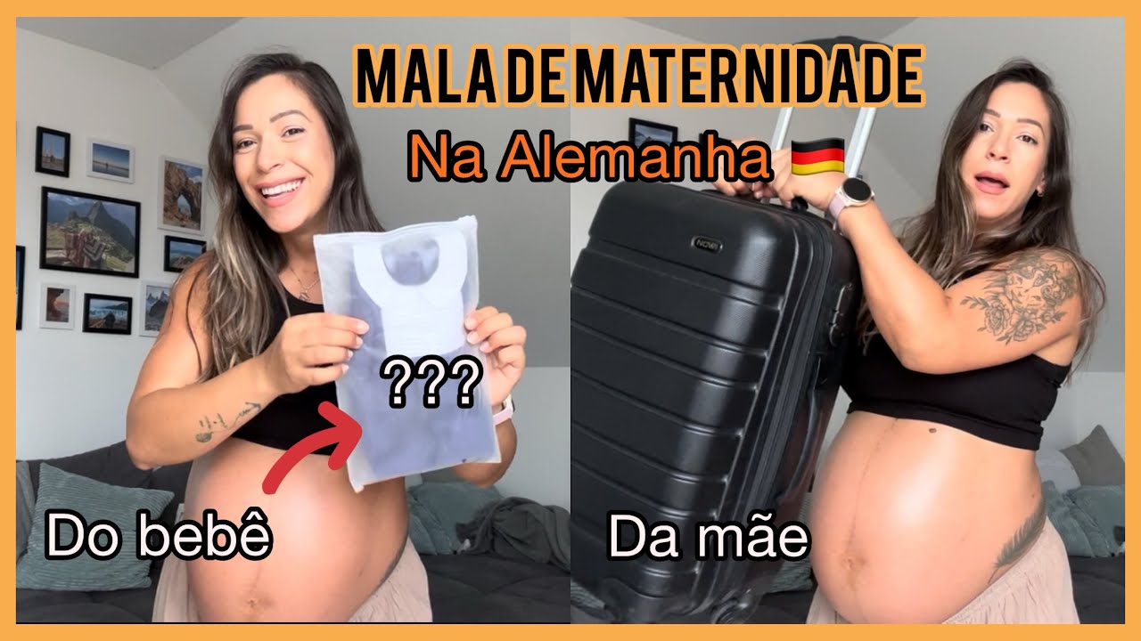 Mala de maternidade gestante e beb&ecirc; : lista COMPLETA e dicas