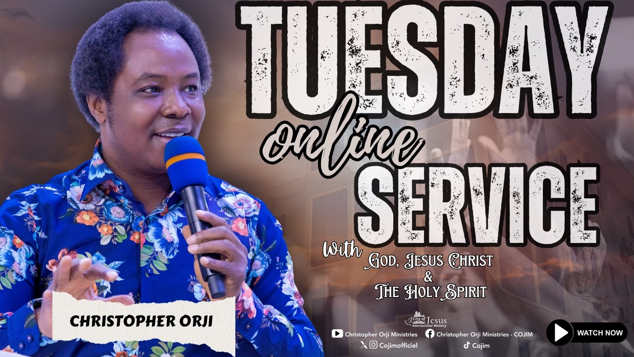 COJIM Tuesday Online 🔴 Service With God, Jesus Christ And The Holy Spirit #cojim 10-3-2026