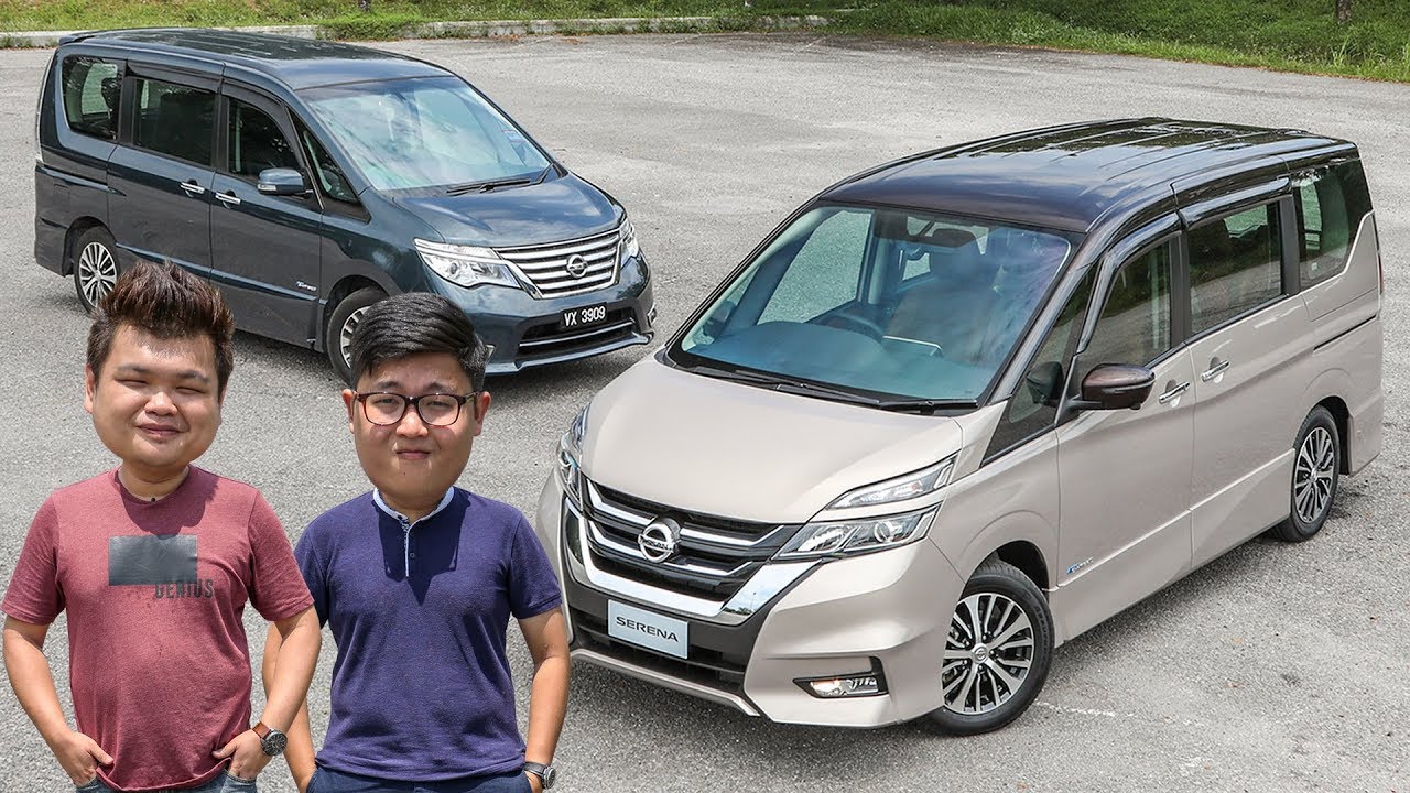 视频：新旧两代Nissan Serena S-Hybrid实车对比