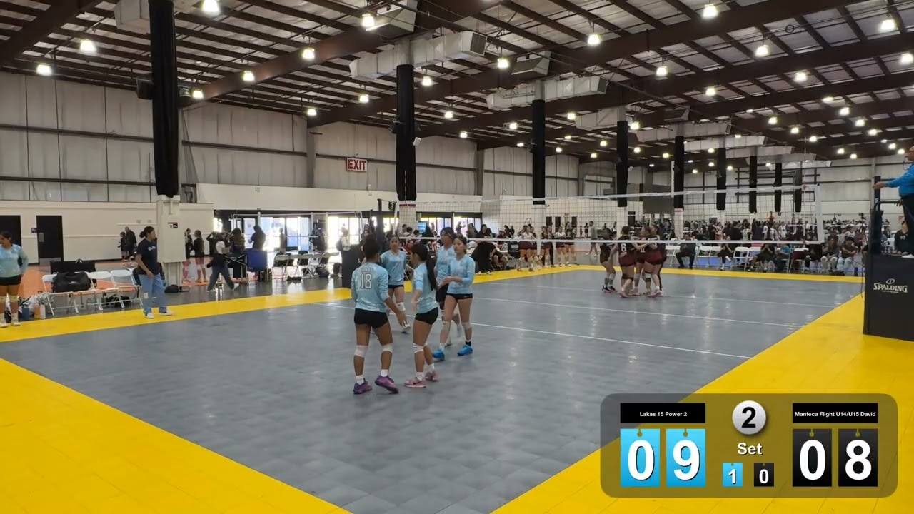 Lakas 15 Power 2 vs Manteca Flight U14/U15 David (2nd set)