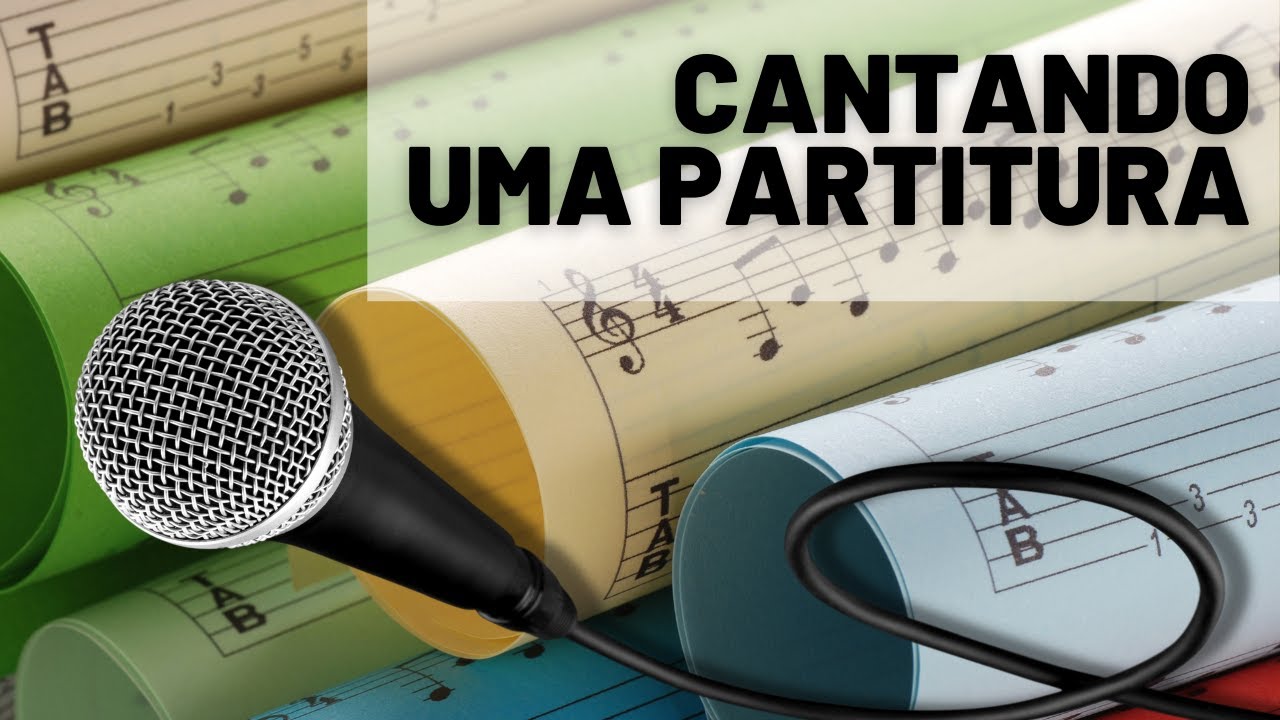 Cantando uma partitura