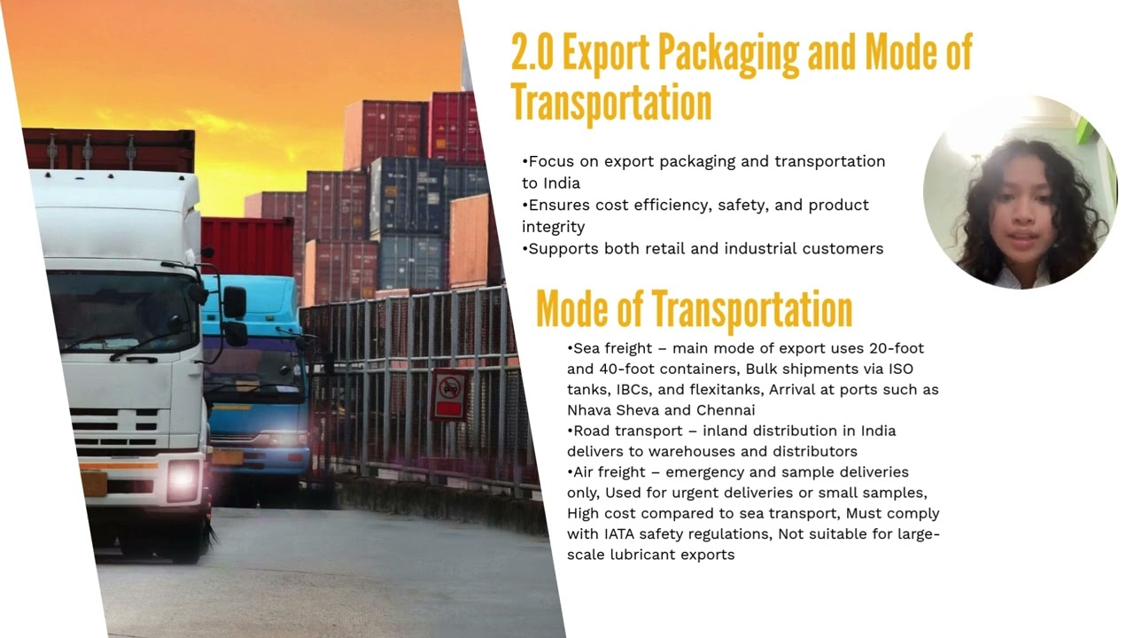 EXPORT MANAGEMENT GFMLK3073 GROUP 7