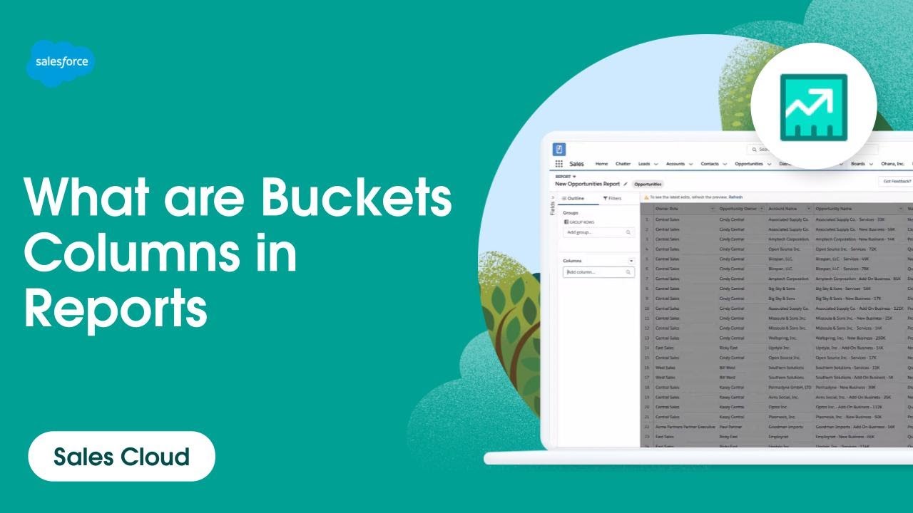 What are Bucket Columns in Reports | Salesforce Distinguished Solution Architect, Iman Maghroori