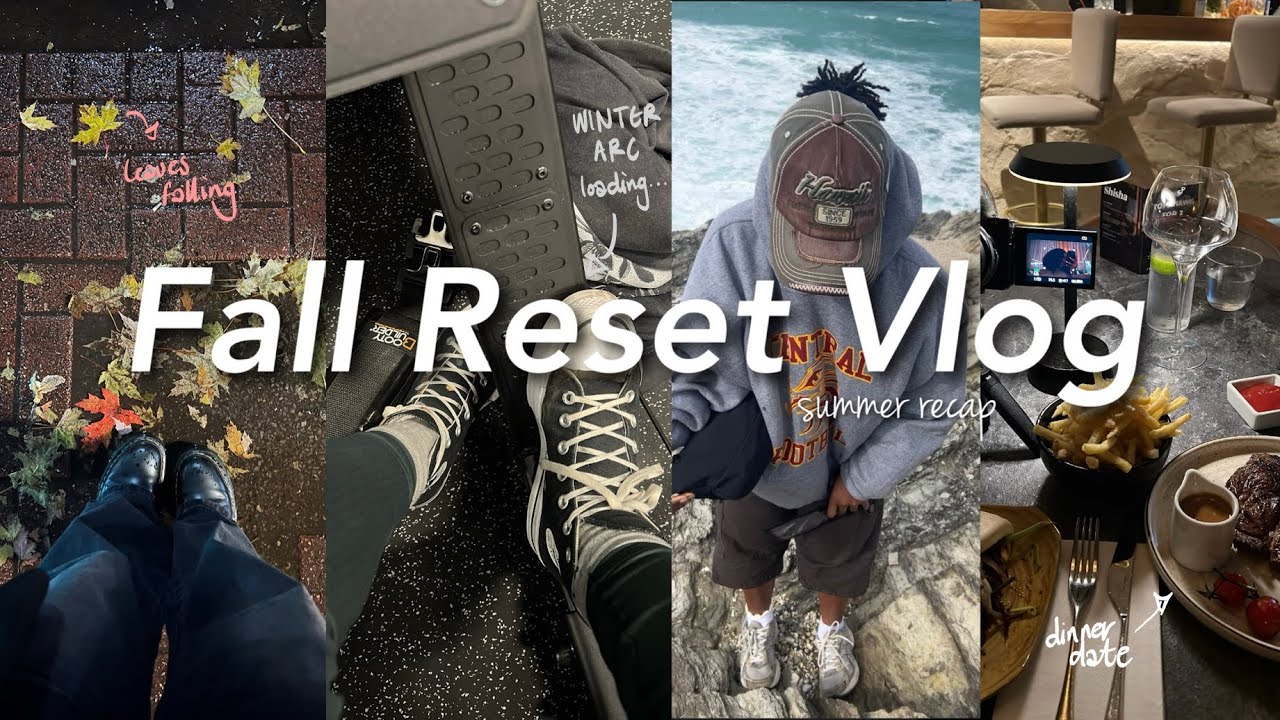 FALL RESET 🍂 channel intro, vlog dump, late night chit chats