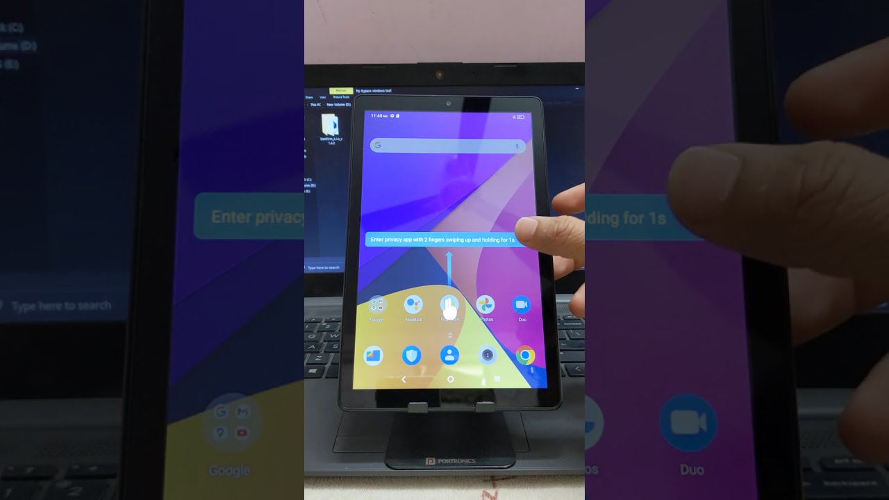 How to unlock TCL Tab 8 LE Tablet without Password Forgot Pattern, PIN Bypass Lockscreen