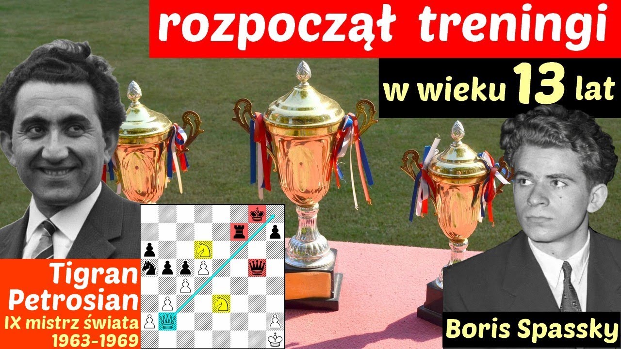 SZACHY 306# Tigran Petrosian IX mistrz świata w szachach 1963-1969, Petrosian vs Spassky Pachman