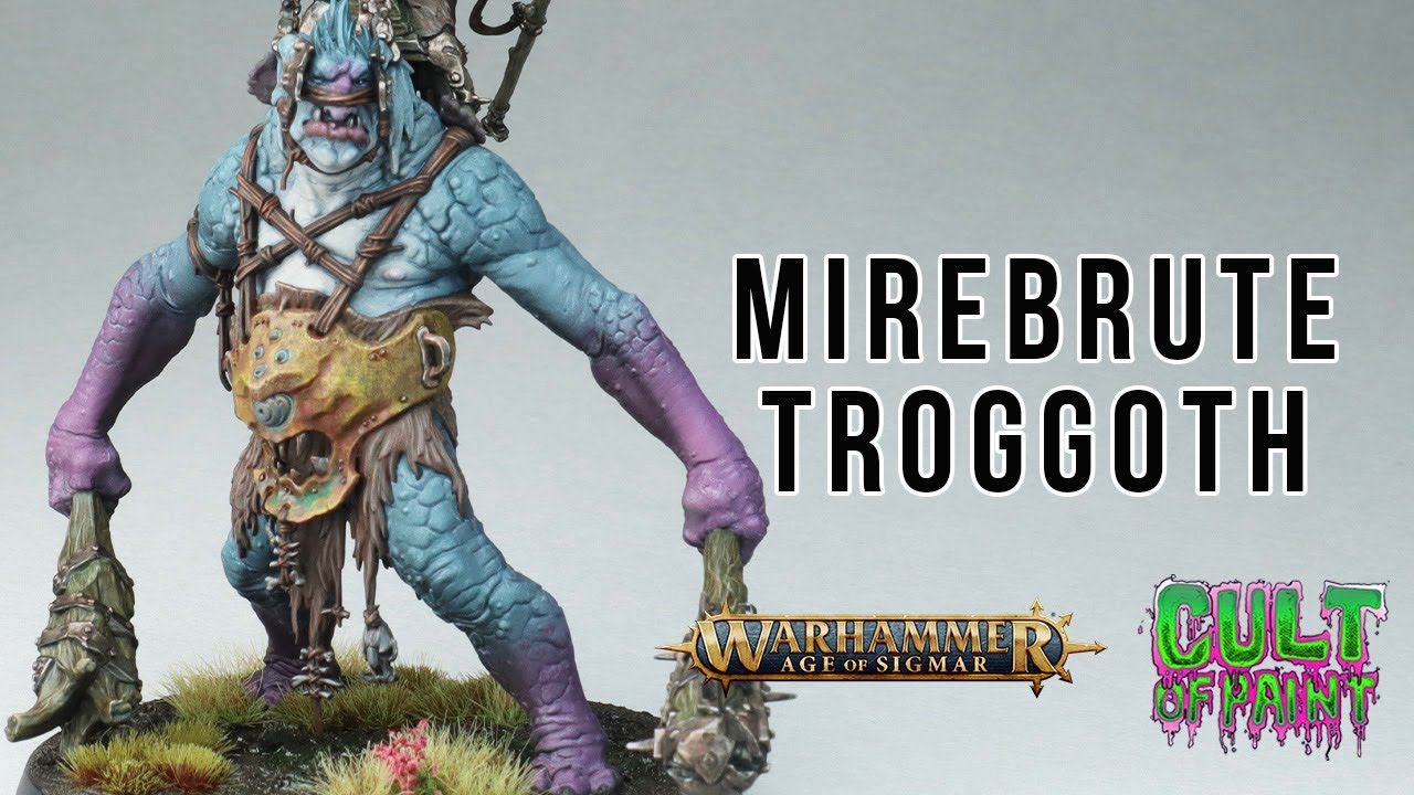 How to Paint a MIREBRUTE TROGGOTH | Warhammer Age of Sigmar Kruleboyz