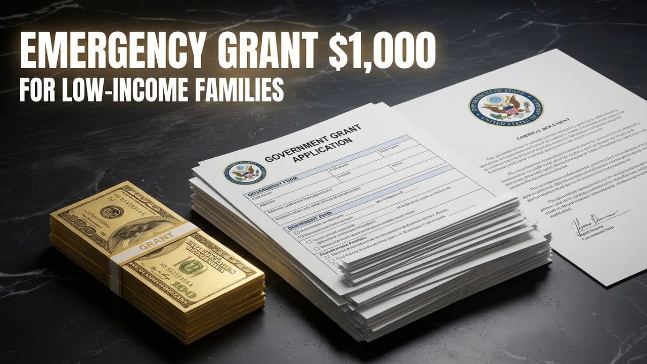 New $1,000 Emergency Grants for Low Income Families (Apply Now)!