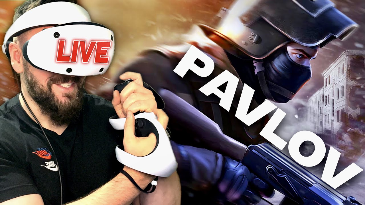 Pavlov VR PSVR2 Multiplayer Livestream - The Hide, Gun Game & One in The Chamber
