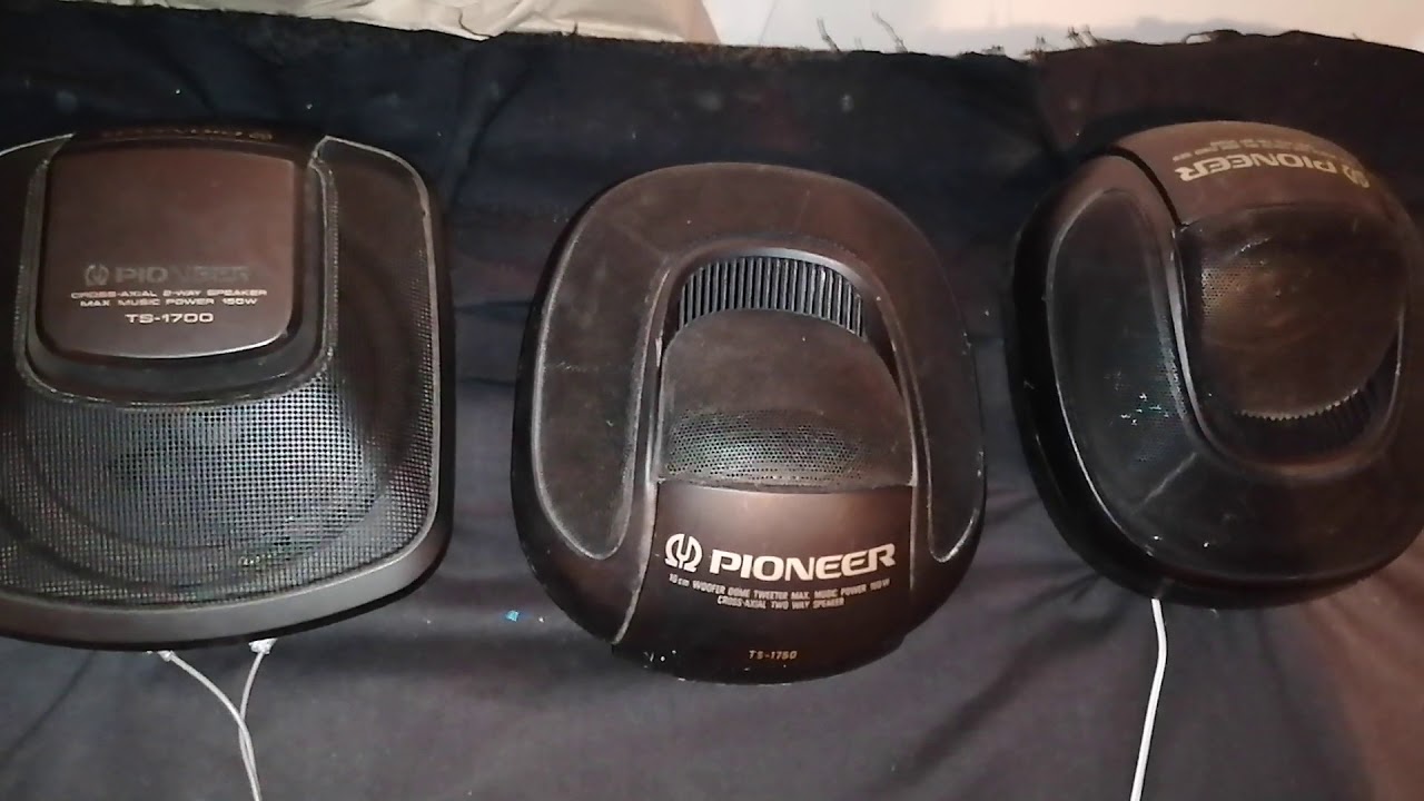 Pioneer ts 1750-Pioneer ts 1700 old eski seri efsaneler bass test