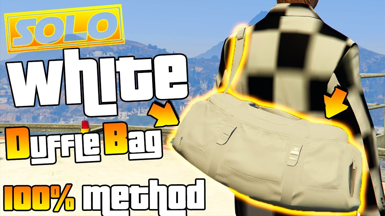 GTA 5 ONLINE | HOW TO GET WHITE DUFFLE BAG 100% METHOD | SOLO | DIRECTOR MODE | PS4 XBOX1 1.50