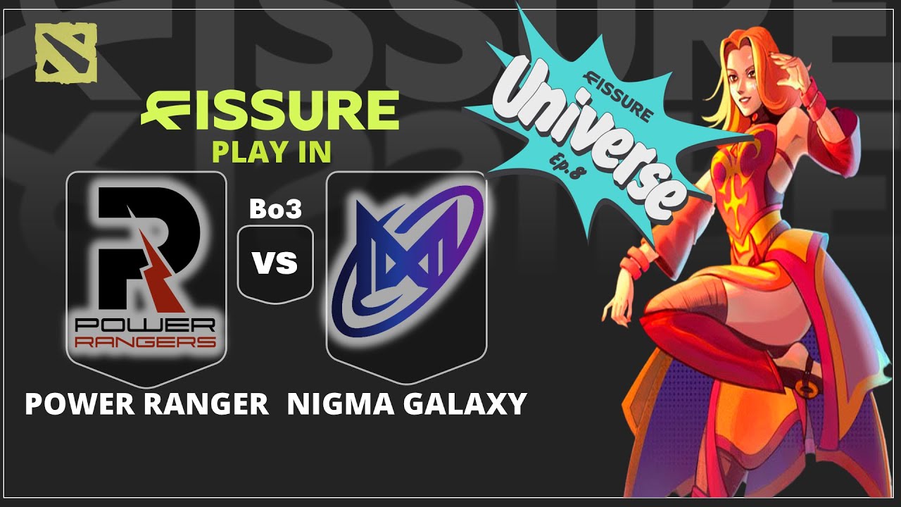 🔴[LIVE] POWER RANGERS vs NIGMA GALAXY | BO3 | FISSURE Universe: Episode 8 Play-In 