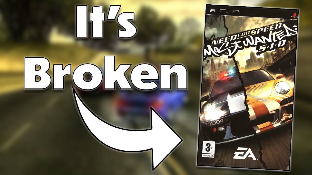 THE WORST RACING GAME - Need For Speed Most Wanted