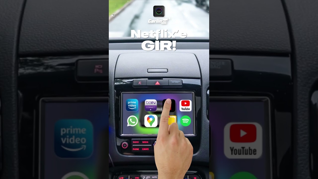 Carlinkit Carplay T-Box Ambient - Aracınızı Medya Oynatıcıya D&ouml;n&uuml;şt&uuml;r&uuml;n