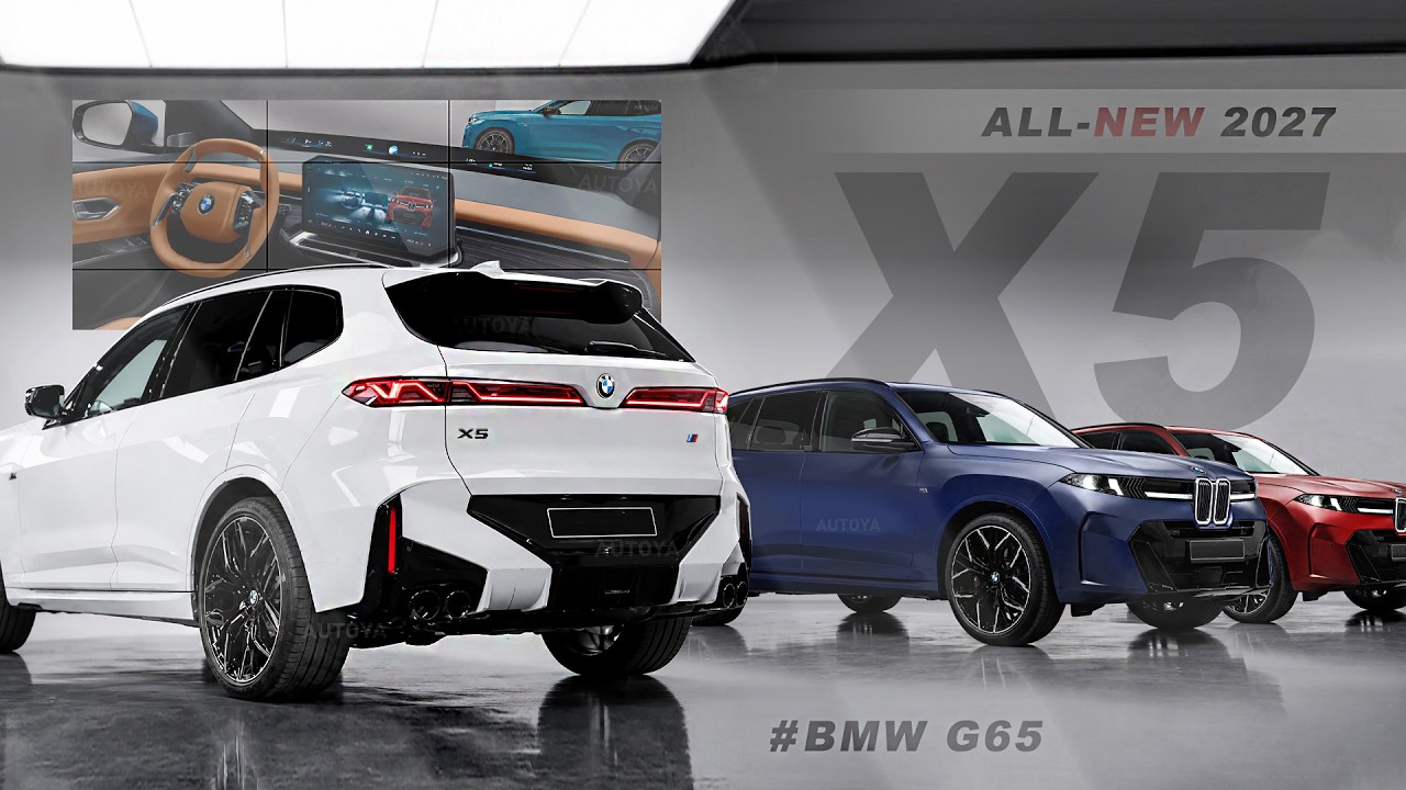 Новый BMW X5 G65 2027 года &mdash; ПЕРВЫЙ ВЗГЛЯД после утечки фото и шпионских снимков