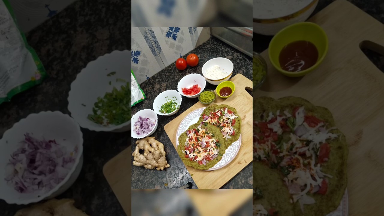 High Protein  Moong  Sprouted Paneer  Chilla 