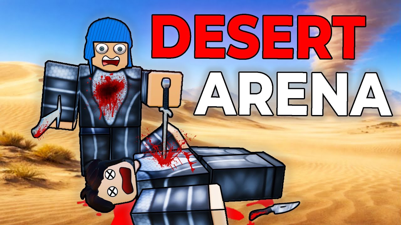 Пустынная арена в Roblox Hunger Games &mdash; это ЖЕСТОКОСТЬ!