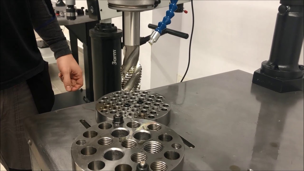 ROSCAMAT SHARK tapping M36 in steel