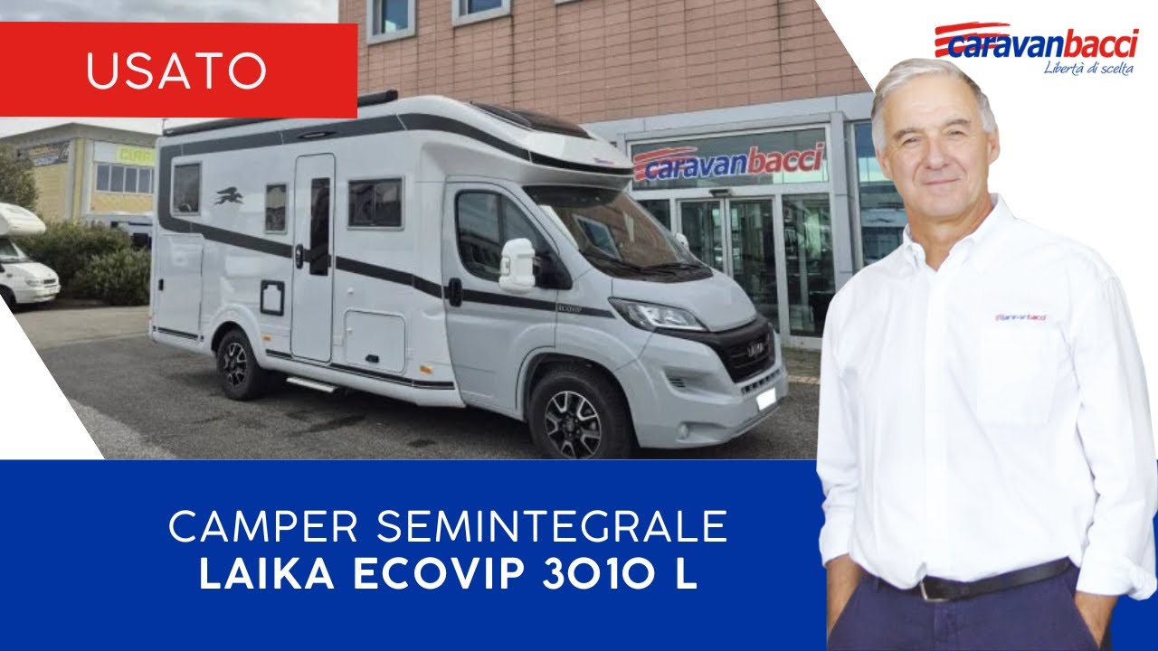 Camper semintegrale Laika Ecovip L 3010  Usato