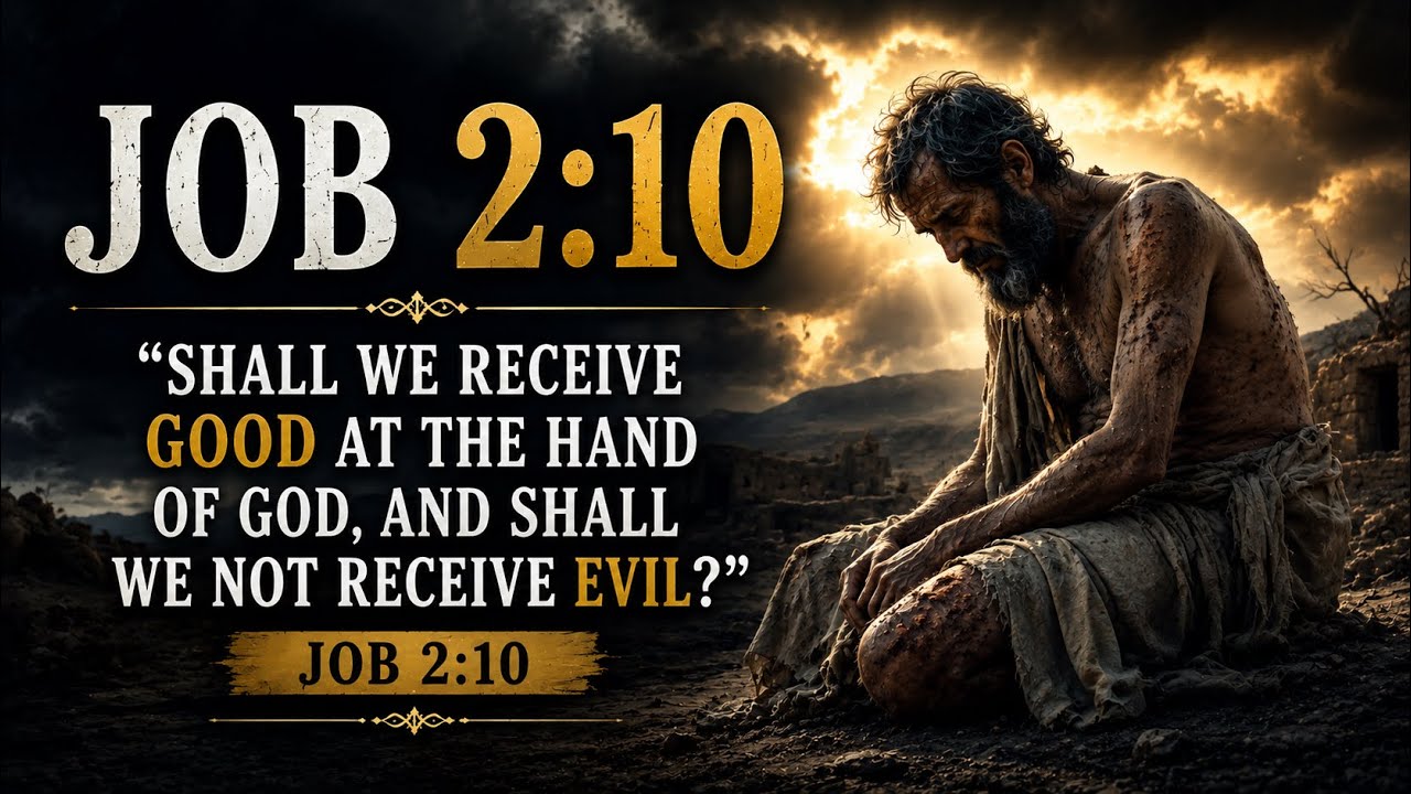 Job 2:10 “Trust GOD, Even In Trial!”