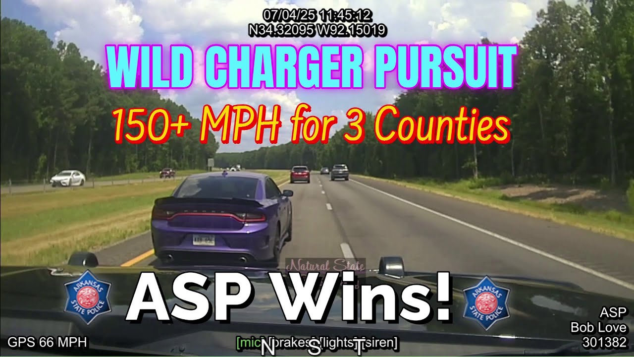 Wild Pursuit/Purple Charger/3 Counties/Arkansas State Police Troops E/A, Traffic Series Ep. 1576