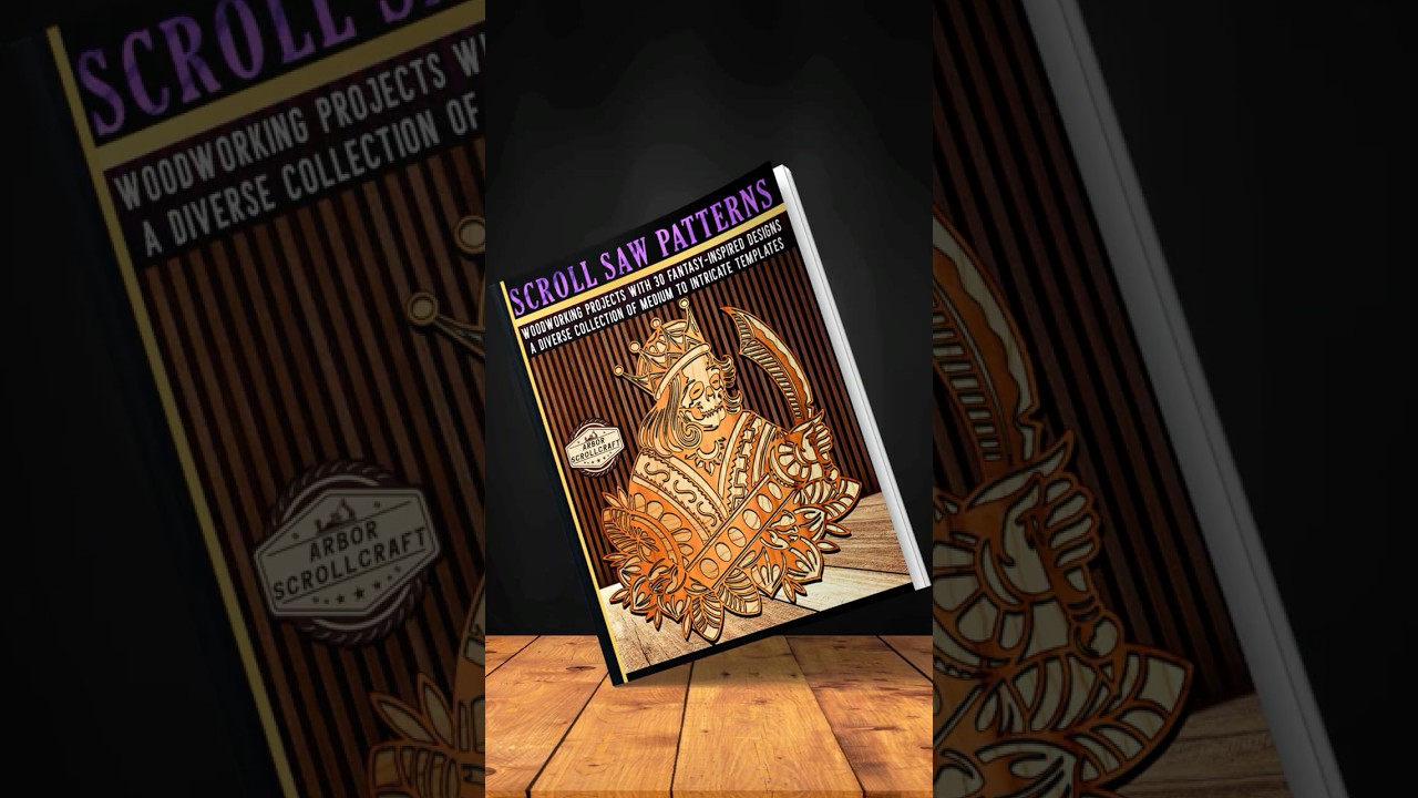 🔥 30 Epic Fantasy Scroll Saw Designs You NEED to See! | DIY Woodworking Templates for All Levels