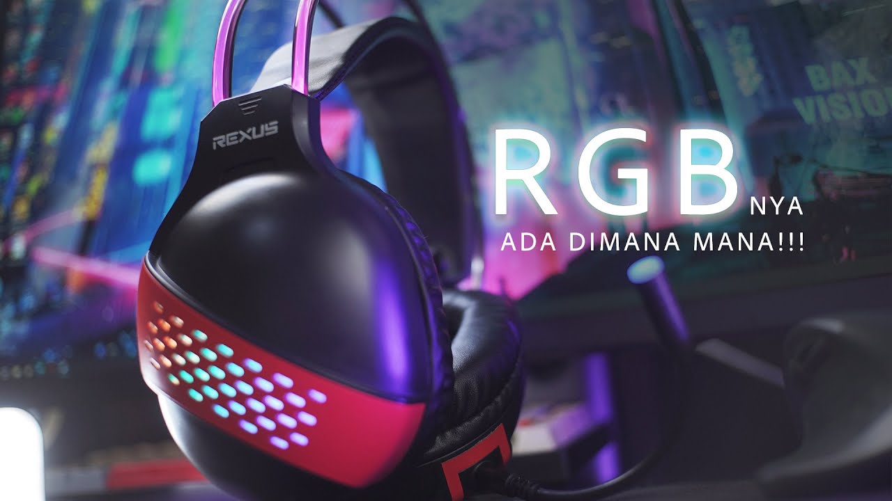 Rexus Vonix F88 - unbox and review | HEADSET YANG PALING MERIAH YA INI!!!