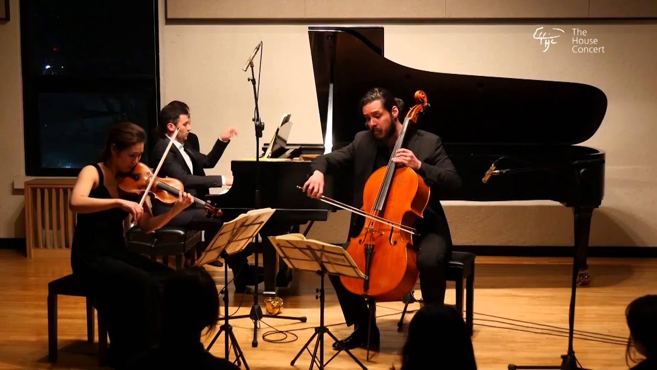 제433회 하우스콘서트 - 김소진, Michael Nicolas, Boris Kusnezow l L.v.Beethoven, Piano Trio, Op.70/2 - 1st mov.