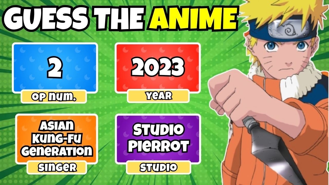 ADIVINA EL ANIME CON 4 PISTAS DE SU OPENING🎶|ANIME CHALLENGE🔥