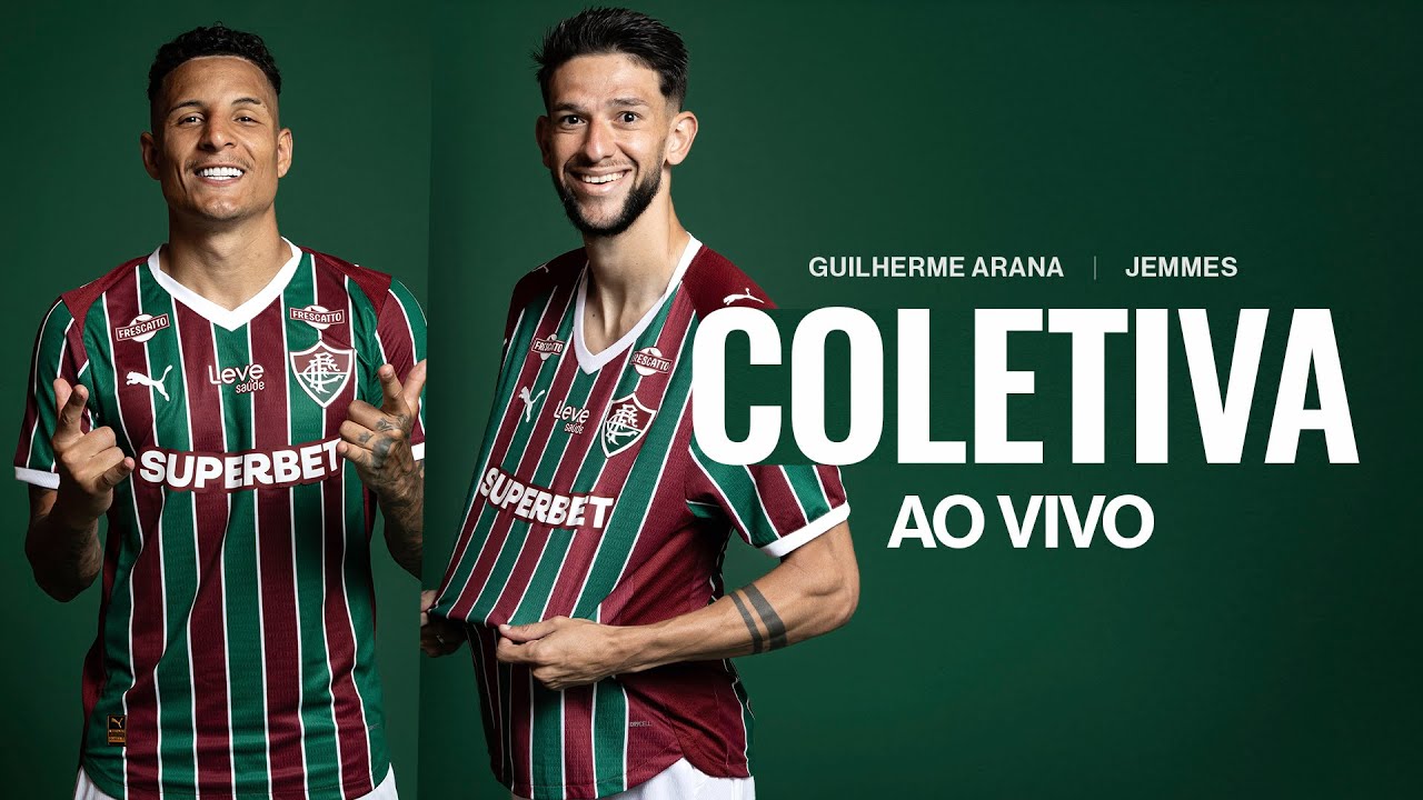 AO VIVO - COLETIVA - GUILHERME ARANA E JEMMES